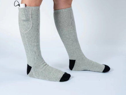 Термоноски Get Socks Y2 серые 2200 мАч